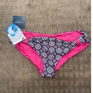 La Perla Studio Swim Bikini Bottoms Reversible NWT Size 8